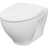 Cersanit Moduo WC misa CleanOn závesná so sedadlom Wrap slim soft-close biela K701-262