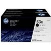 Originál toner cartridge HP LaserJet Q7553XD Black dvojbalenie