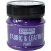 Farba na kožu a textil PENTART 50 ml fialová