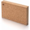 Korkový jóga blok veľký pod ramená a na sedenie 30 x 20 x 5 cm