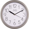 Plastové nástenné hodiny JVD HP612.25 metalické šedé