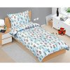 Bellatex 90/CH47 obliečky bavlnené Zvieratká v zime 140x200,70x90