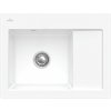 Villeroy & Boch Subway 45 Compact - Keramický vstavaný drez 650x510 mm, alpská biela CeramicPlus 331201R1