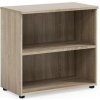 Economy Policová skriňa BASIC, so zámkom, 80x40x76,5cm, dub Somona