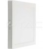 V-TAC Mini LED panel štvorcový prisadený Backlit 24W, 3000K, 2500lm, VT-60024-SQ (V-TAC)