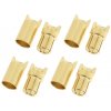 Revtec 6,5 mm pozlátený konektor (4 páry)