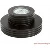 Dynavox - Stabilizer clamp PST 300 Black: Celohliníkový stabilizátor pro vinylové LP desky s vodováhou