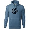 SpaceX Super Heavy Raptor 2 - Mikina pánska Cape s kapucňou - M ( Denim )