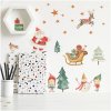 Farebná sada nálepiek s vianočným motívom - 57 ks, SW032