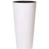 Prosperplast Kvetináč Tubus Slimmer biely matný, variant 30 cm