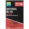15ks - Háčik Preston Natural N-10 Hooks Veľkosť 22