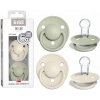Bibs De Lux silikon 2 ks Iron baby / blue
