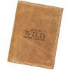 Wild N4-P-CHM RFID koňaková hnedá pánska kožená peňaženka 10 x 13 x 2,5 cm