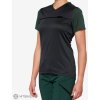 100% Ridecamp dámsky dres, charcoal/forest green S