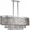 Searchlight krištáľový závesný luster 3055-5CC