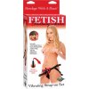 FF VIBRATING STRAP-ON SET - RED