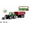 Alltoys Traktor farmársky zelený s prívesom