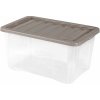 Heidrun Plastový úložný box s vekom Quasar 60l