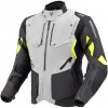 Textilní bunda REBELHORN HIKER IV BLACK/GREY/FLUO YELLOW M