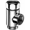 Schell T-kus s prevlečnou maticou, voľne, chróm 270150699