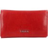 Lagen Dámska kožená peňaženka LG-22151 červená
