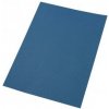 Kartónové obálky na krúžkovú väzbu GBC LeatherGrain A4 modré