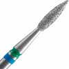 Staleks Diamantová fréza Flame modrá/zelená 2,1 mm/8 mm FA11BG021/8