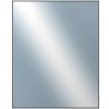 DANTIK - Zrkadlo v rámu, rozmer s rámom 80x100 cm z lišty Hliník šedá (7002006)