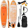 Nafukovací paddleboard 305 cm oranžový + příslušenstvo