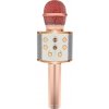 Izoxis 22190 Karaoke bluetooth mikrofón svetlo ružová