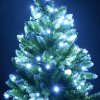 Vianočné LED osvetlenie, svetelná reťaz, vonkajšie 100 LED/10 m propojovatelné modrá