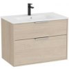 Kúpeľňová skrinka s umývadlom Roca Optica 79x58x45,5 cm svetlý dub OPT802ZJ