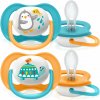 Avent Ultra Air Animals Tučniak/Korytnačka modrá oranžová Cumlík