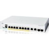 Cisco Catalyst switch C1200-8FP-2G (8xGbE,2xGbE/SFP combo,8xPoE+,120W,fanless) - REFRESH