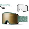 Snowboardové okuliare Smith Squad cactus zine | cp sun black gold mirror+clear 25/26 - Odosielame do 24 hodín