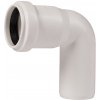 OSMA HT odpadové / kanalizačné koleno DN 32 - uhol 87 ° - HTB - biele