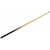 Biliardové tágo TBS Hardwood 148 cm jednodielne, čierne, s medenou špičkou 11mm