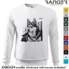Mikina RANGER® - VLK - a Biela 4XL