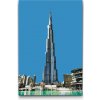 Vymalujsisam.sk Maľovanie podľa čísiel - Burj Khalifa 2 Veľkosť: 40x60cm, Rám: Na plastovej doske