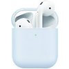 AppleKing matný silikónový obal pre AirPods 1 / 2 - svetlomodrý - možnosť vrátiť tovar ZADARMO do 30tich dní
