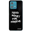 Picasee silikónový prehľadný obal pre Motorola Edge 40 Neo - Black Dollar