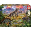 Puzzle Genuine Dinosaur Gathering Educa 500 dielov 15969 farebné
