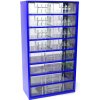 TOKOZ - Zásuvkový organizér 12/8M, 4L - RAL 5002 - Modrá 870120008040101