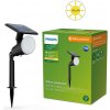 Philips 8720169269132 Outdoor solar Jivix solárne zapichovacie svietidlo/reflektor LED 1,4W/150lm 2700K IP44 čierna
