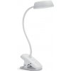 Philips 8719514396890 Dotyková štipcová lampička Philips DONUTCLIP LED 3W, 175lm, 4000K, IP20, biela