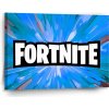 Sablio Obraz FORTNITE modrá - 90x60 cm