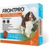 Frontpro 10 - 25 kg 68 mg 3 žuvacie tablety