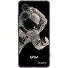 Picasee silikónový čierny obal pre Motorola Moto G35 5G - Astronaut Big