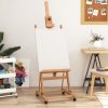 vidaXL Stojan 55x53,5x178 cm masívny buk 30223