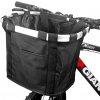 Davay BSK7 košík na psa na bicykel na riadidlá 25x28x22 cm Farba: Čierna